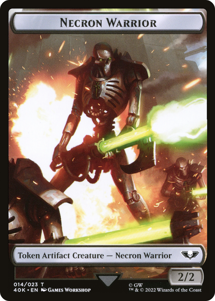 Necron Warrior  [Warhammer 40,000 Tokens]