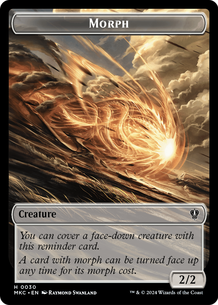 Morph  [Murders at Karlov Manor Commander Tokens]