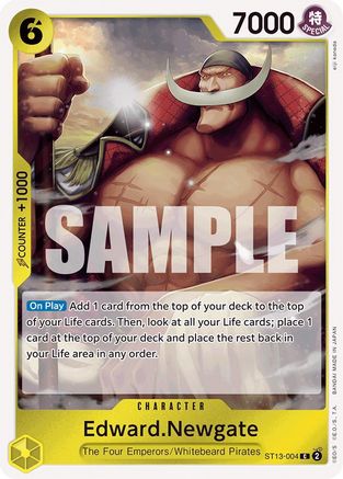 Edward.Newgate (ST13-004) - [Ultra Deck: The Three Brothers] Foil