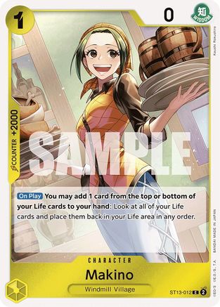Makino (ST13-012) - [Ultra Deck: The Three Brothers] Foil