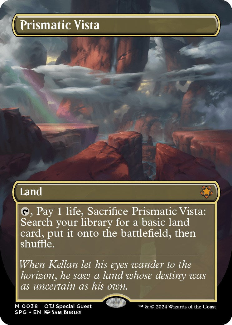 Prismatic Vista (Borderless) [Outlaws of Thunder Junction Special Guests] Foil