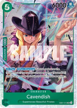 Cavendish (EB01-012) - [Extra Booster: Memorial Collection] Foil