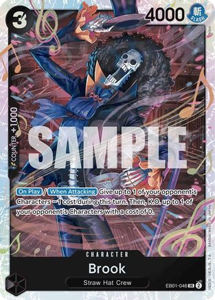 Brook (046) (EB01-046) - [Extra Booster: Memorial Collection] Foil