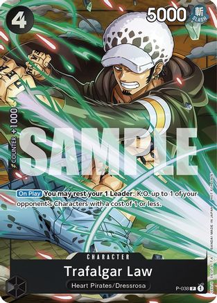 Trafalgar Law (Event Pack Vol. 4) (P-038) - [One Piece Promotion Cards] Foil