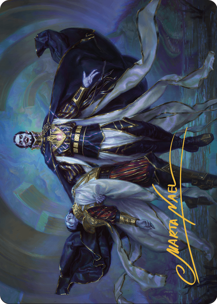 Vito, Fanatic of Aclazotz // Vito, Fanatic of Aclazotz  [The Lost Caverns of Ixalan Art Series] (Borderless) Foil