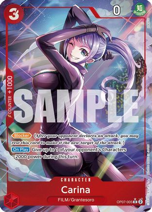 Carina (Parallel) (OP07-005) - [500 Years in the Future] Foil