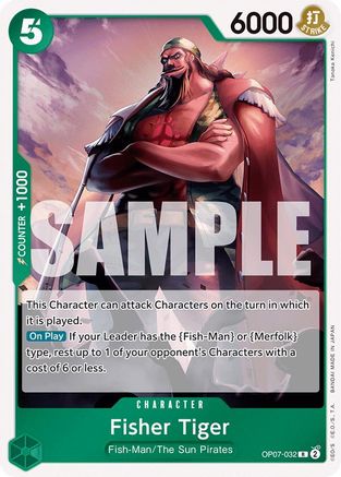 Fisher Tiger (OP07-032) - [500 Years in the Future] Foil