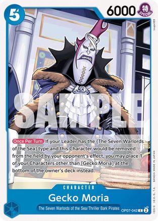 Gecko Moria (042) (OP07-042) - [500 Years in the Future]