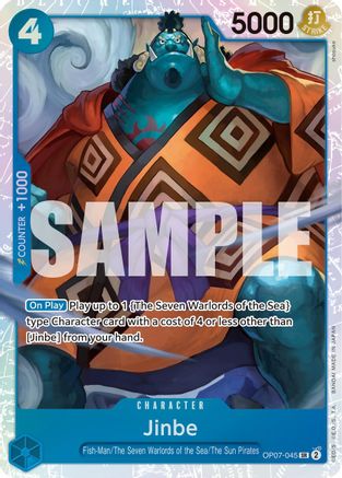 Jinbe (045) (OP07-045) - [500 Years in the Future] Foil