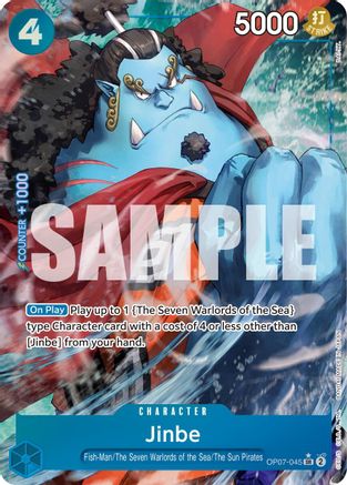 Jinbe (045) (Parallel) (OP07-045) - [500 Years in the Future] Foil