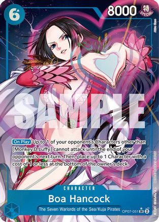 Boa Hancock (051) (Parallel) (OP07-051) - [500 Years in the Future] Foil