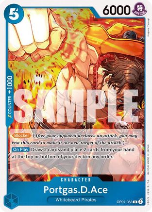 Portgas.D.Ace (053) (OP07-053) - [500 Years in the Future] Foil