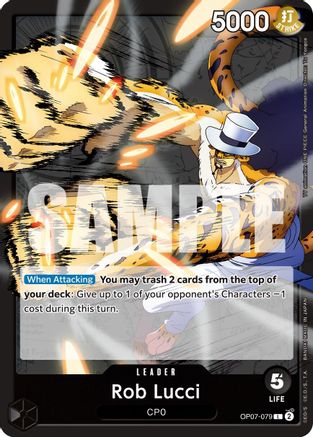 Rob Lucci (079) (OP07-079) - [500 Years in the Future]