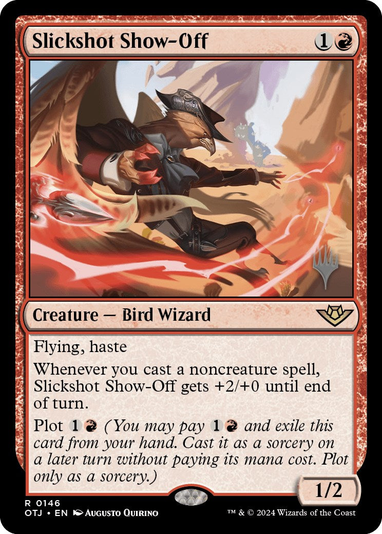 Slickshot Show-Off (Promo Pack) [Outlaws of Thunder Junction Promos] Foil
