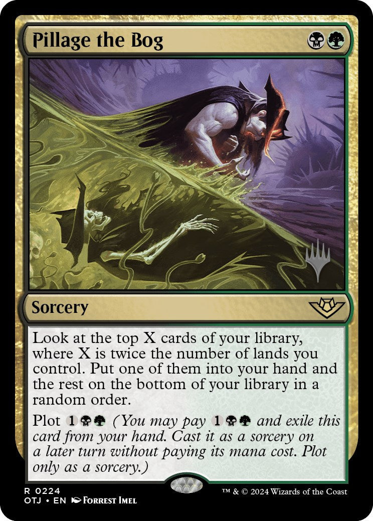 Pillage the Bog (Promo Pack) [Outlaws of Thunder Junction Promos] Foil