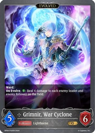 Grimnir, War Cyclone (Evolved) - P32EN (Foil)