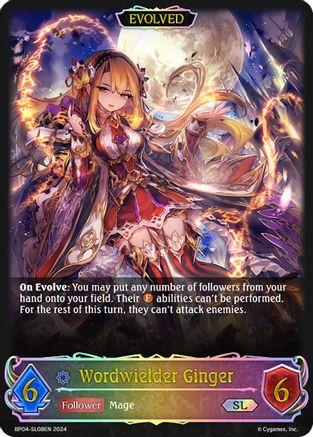 Wordwielder Ginger (Evolved) (SL)