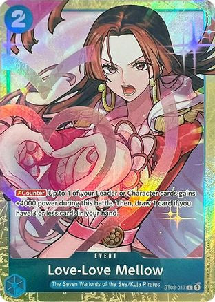 Love-Love Mellow (Premium Card Collection -Best Selection Vol. 1-) (ST03-017) - [One Piece Promotion Cards] Foil