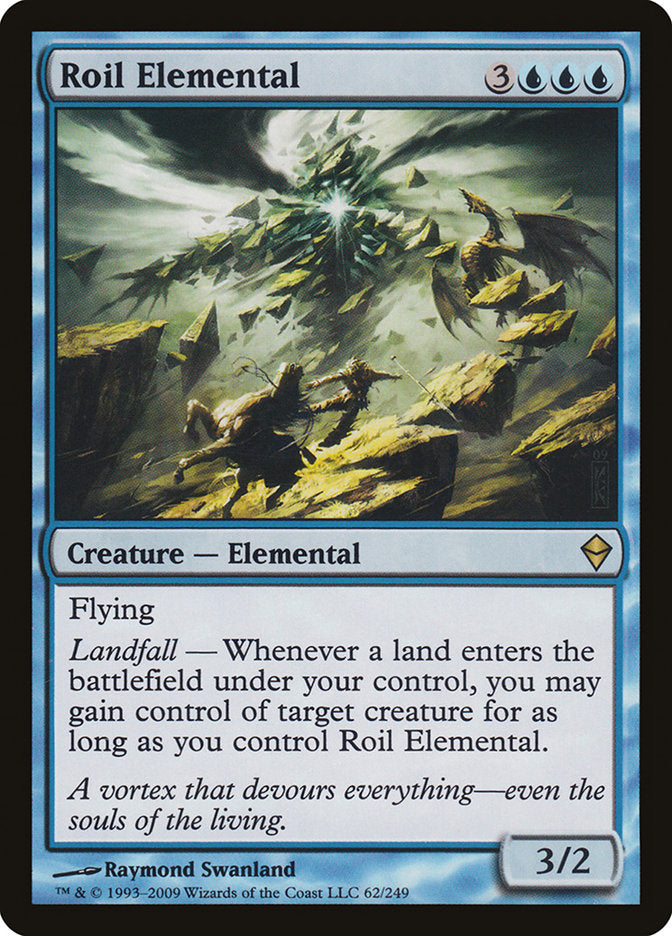 Roil Elemental [Zendikar] Foil
