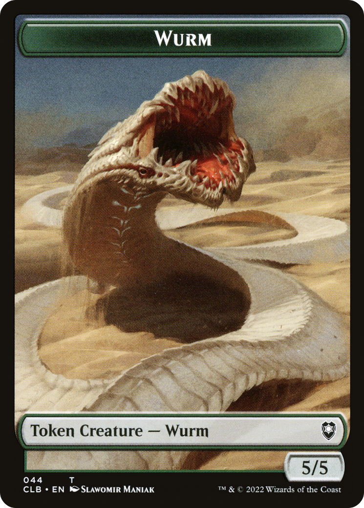 Wurm  [Battle for Baldur's Gate Tokens]