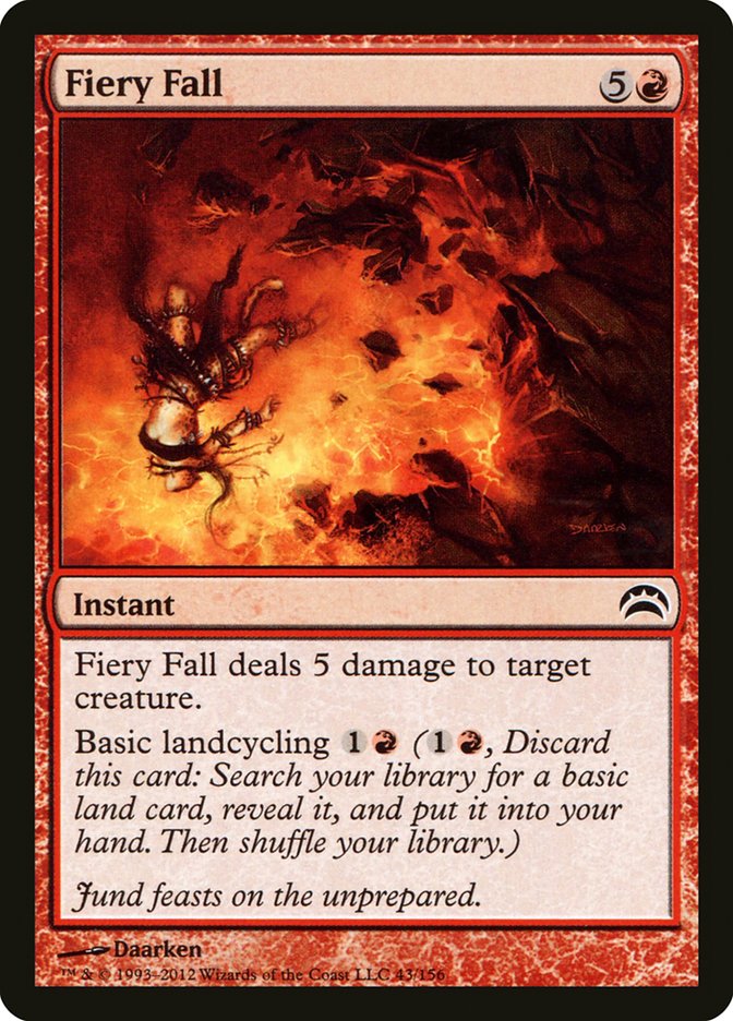 Fiery Fall [Planechase 2012] Foil