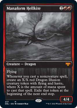 Manaform Hellkite [Innistrad: Double Feature] Foil