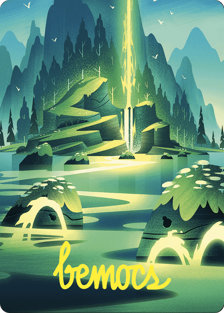 Leyline of Abundance // Leyline of Abundance  [Wilds of Eldraine Art Series] (Borderless)