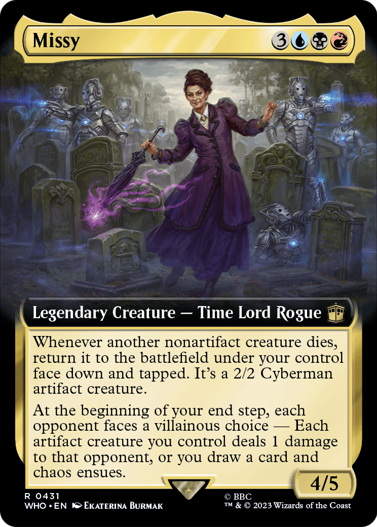 Missy (Extended Art) [Doctor Who] Foil