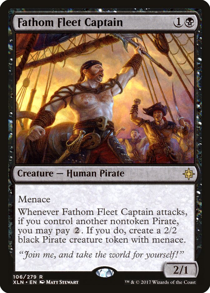 Fathom Fleet Captain [Ixalan] Foil