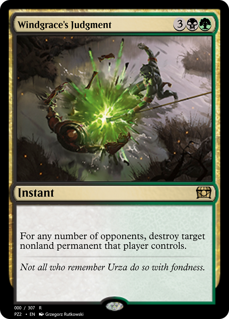 Windgrace's Judgment  [Treasure Chest] Foil