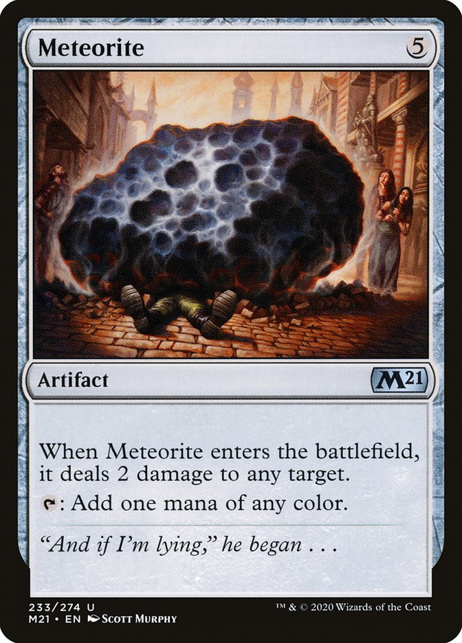 Meteorite [Core Set 2021] Foil