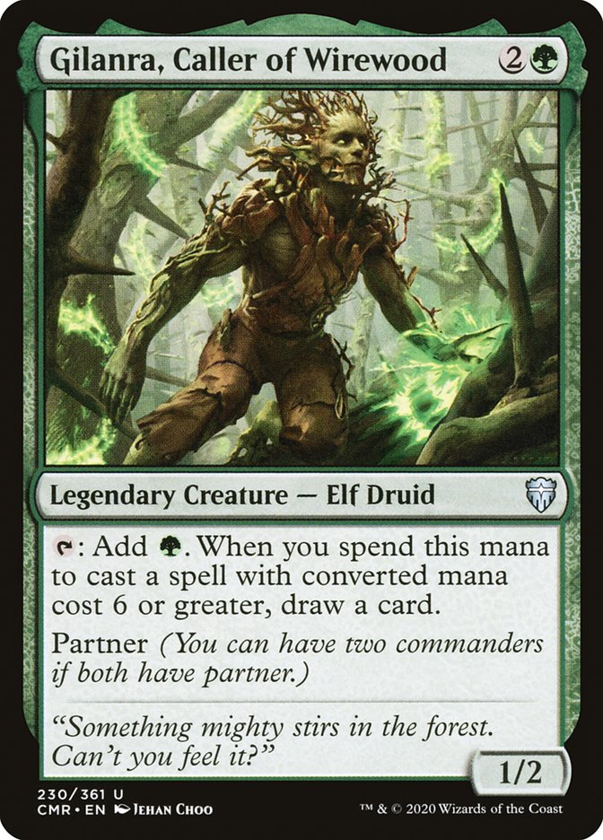 Gilanra, Caller of Wirewood [Commander Legends] Foil