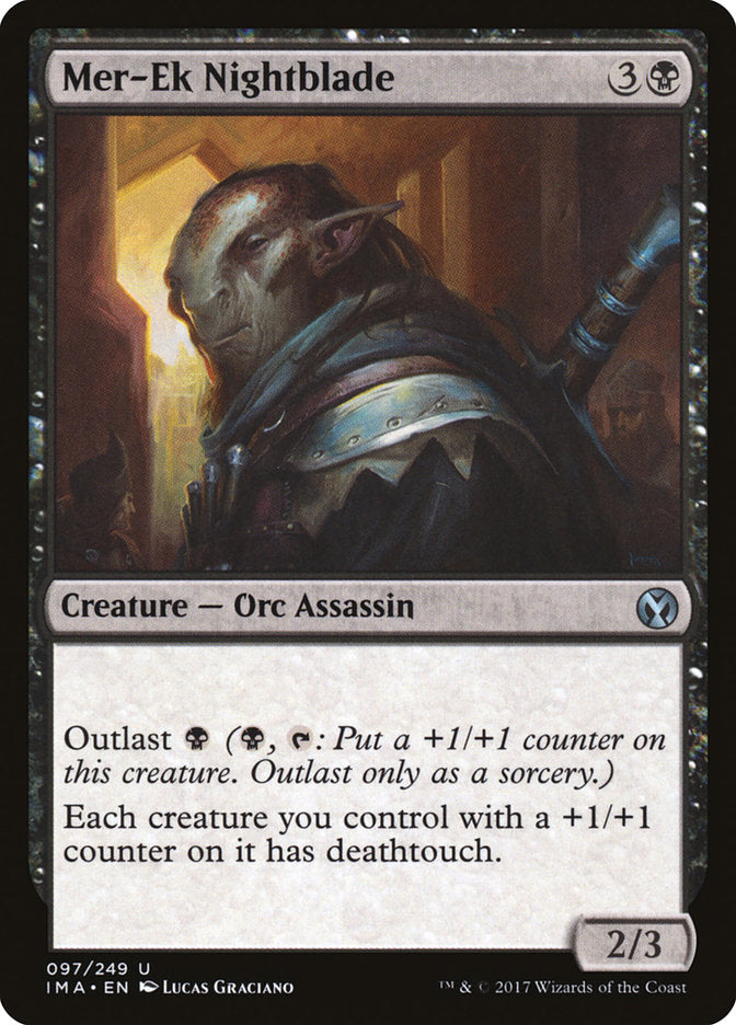 Mer-Ek Nightblade [Iconic Masters] Foil
