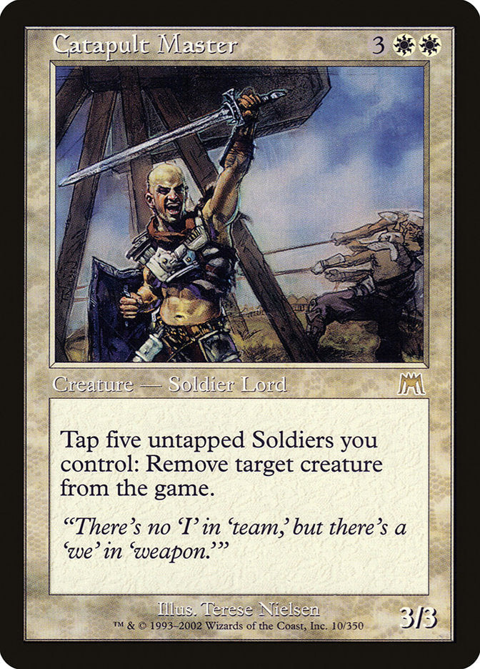 Catapult Master [Onslaught] Foil