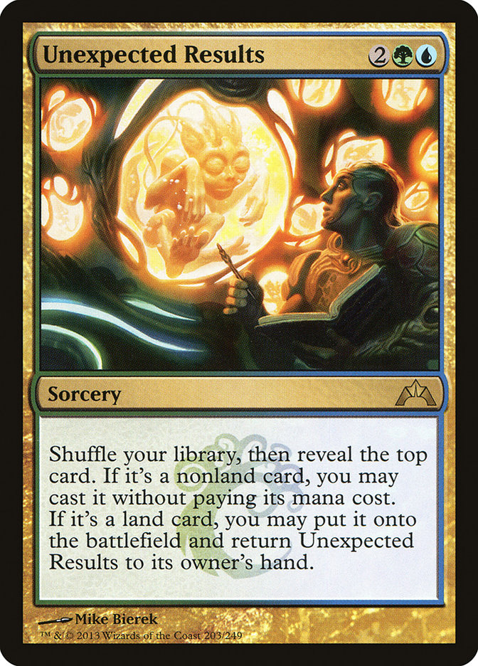 Unexpected Results [Gatecrash] Foil