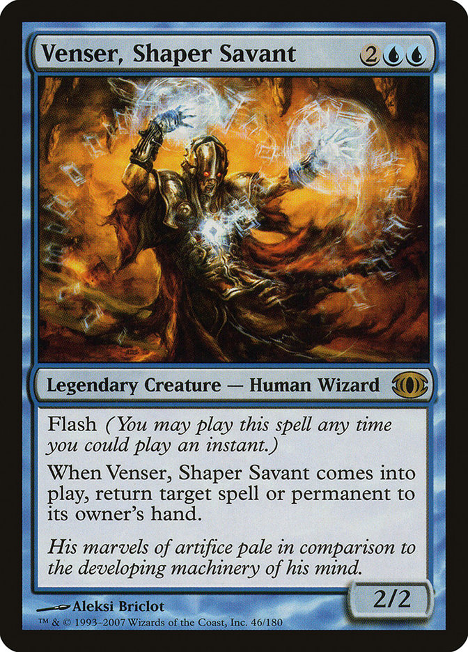 Venser, Shaper Savant [Future Sight] Foil
