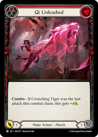 Qi Unleashed (Red) [MST167] (Part the Mistveil)