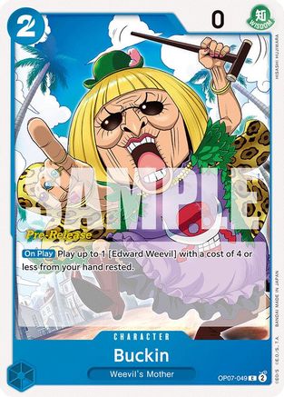 Buckin (OP07-049) - [500 Years in the Future Pre-Release Cards]