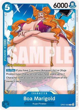 Boa Marigold (OP07-052) - [500 Years in the Future Pre-Release Cards]