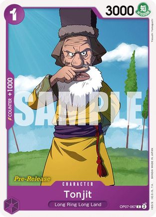 Tonjit (OP07-067) - [500 Years in the Future Pre-Release Cards]