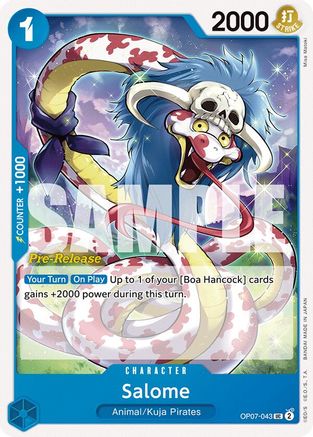 Salome (OP07-043) - [500 Years in the Future Pre-Release Cards]
