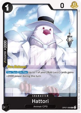 Hattori (OP07-088) - [500 Years in the Future Pre-Release Cards]