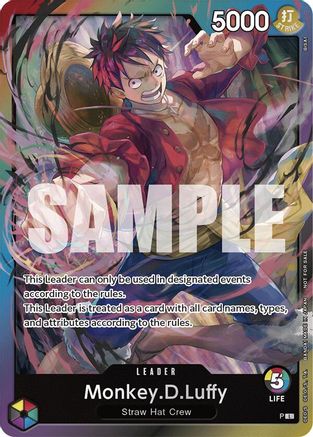 Monkey.D.Luffy (Sealed Battle 2024 Vol. 2) - [One Piece Promotion Cards]