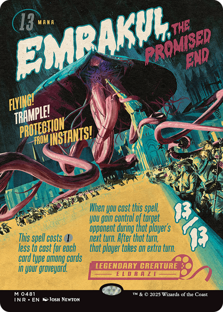 Emrakul, the Promised End (Showcase) [Innistrad Remastered] Foil
