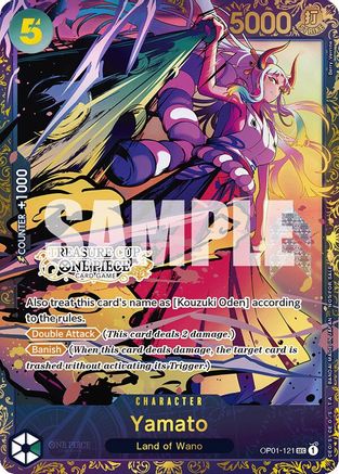 Yamato (Treasure Cup) (OP01-121) - [One Piece Promotion Cards] Foil