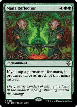 Mana Reflection (Ripple Foil)  [Modern Horizons 3 Commander] Foil