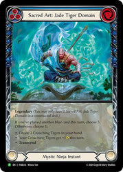 Sacred Art: Jade Tiger Domain [FAB233] (Promo)  Rainbow Foil