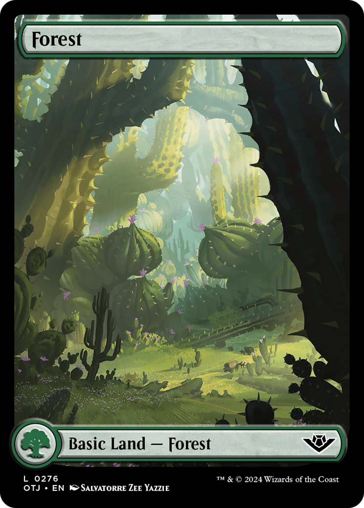 Forest (0276) [Outlaws of Thunder Junction] Foil
