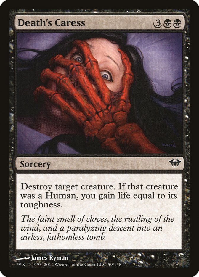 Death's Caress [Dark Ascension] Foil