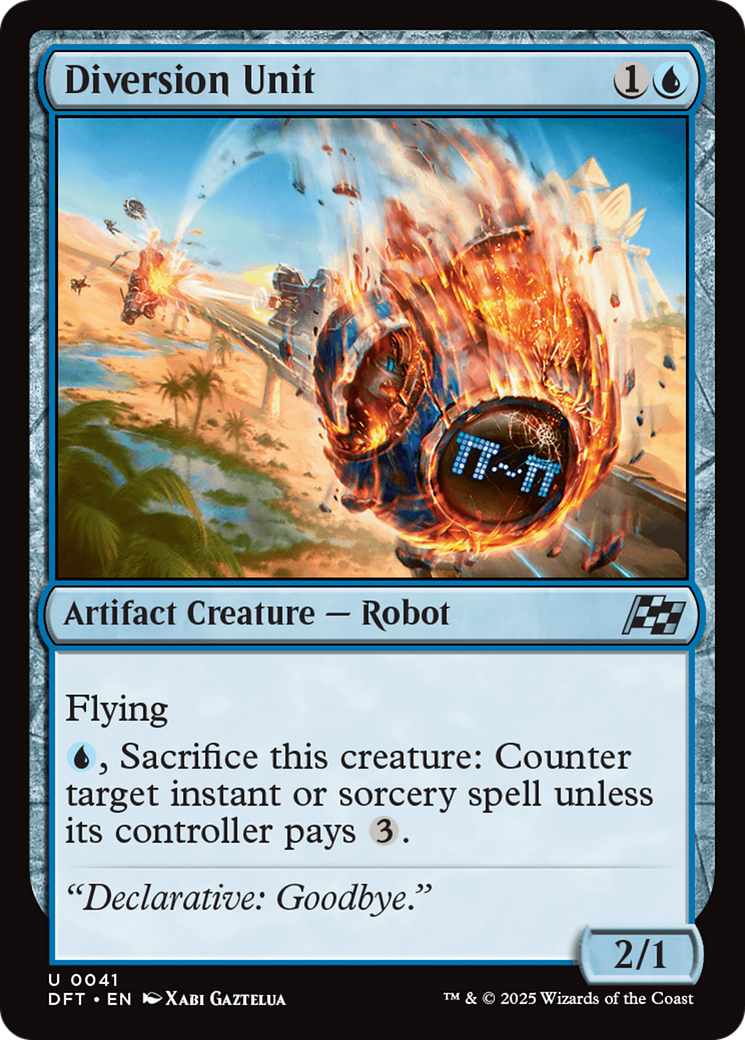 Diversion Unit [Aetherdrift] Foil